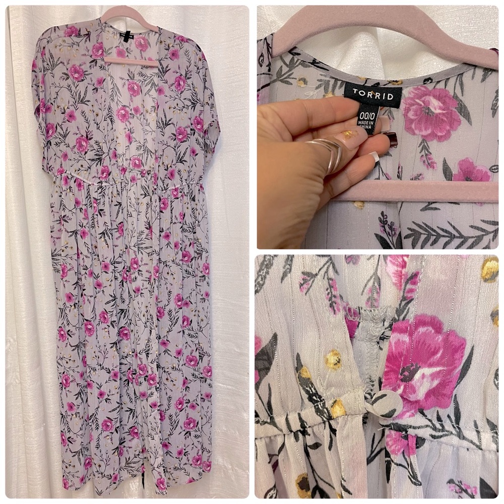 Floral duster TORRID